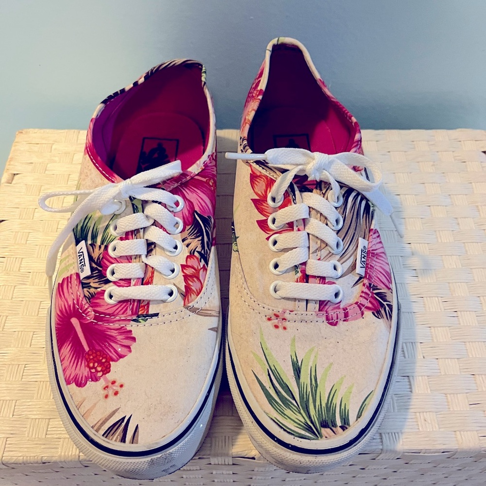 Vans Hawaiian floral sneakers